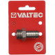 Штуцер Valtec для присоединения шланга 1/2 НР(ш) х 16 мм латунный (VTr.650.N.0416)