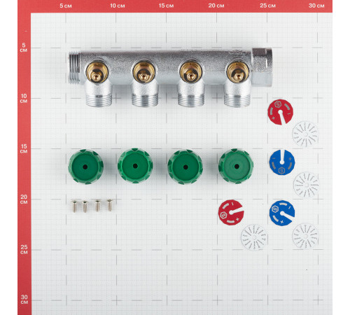 Коллектор Stout 1 ВР(г) х 4 выхода 3/4(ЕК) х 1 НР(ш) регулирующий (SMB-6850-013404) Коллектор Stout 1 ВР(г) х 4 выхода 3/4(ЕК) х 1 НР(ш) регулирующий (SMB-6850-013404)