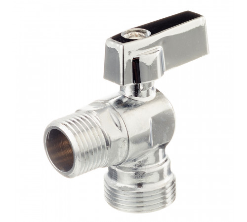 Кран шаровой латунный Valtec 3/4 НР(ш) х 1/2 НР(ш) к бытовой технике мини угловой (VT.392.N.05) Кран шаровой латунный Valtec 3/4 НР(ш) х 1/2 НР(ш) к бытовой технике мини угловой (VT.392.N.05)