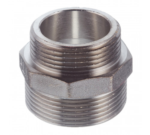 Ниппель переходной Valtec 1 1/2 НР(ш) х 1 1/4 НР(ш) латунный (VTr.580.N.0807) Ниппель переходной Valtec 1 1/2 НР(ш) х 1 1/4 НР(ш) латунный (VTr.580.N.0807)