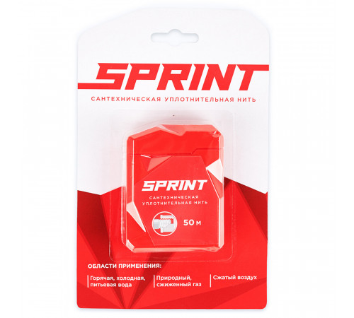 Нить для герметизации резьбы Sprint полимерная 50 м Нить для герметизации резьбы Sprint полимерная 50 м