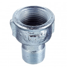 Муфта переходная Gebo Platinum (246-22V) 3/4 ВР(г) х 1/2 НР(ш) чугунная оцинкованная