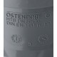 Отвод Ostendorf HTB d50 мм 30° пластиковый для внутренней канализации (112110)