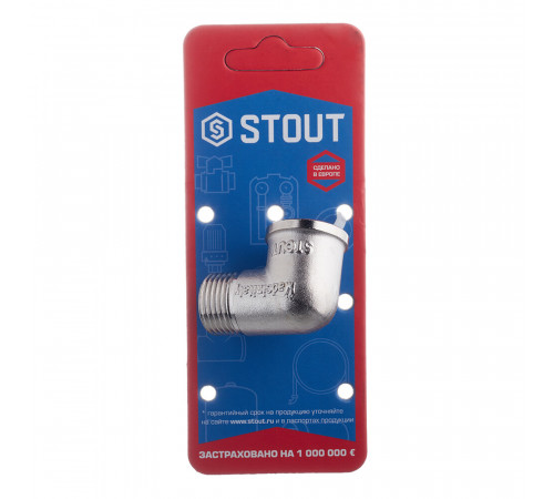 Угол Stout 1/2 ВР(г) х 1/2 НР(ш) латунный (SFT-0012-000012) Угол Stout 1/2 ВР(г) х 1/2 НР(ш) латунный (SFT-0012-000012)