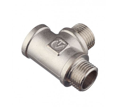 Тройник Valtec 1/2 ВР(г) х 1/2 НР(ш) х 1/2 НР(ш) латунный (VTr.133.N.0004) Тройник Valtec 1/2 ВР(г) х 1/2 НР(ш) х 1/2 НР(ш) латунный (VTr.133.N.0004)