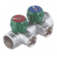 Коллектор Stout 1 ВР(г) х 2 выхода 3/4(ЕК) х 1 НР(ш) регулирующий (SMB-6850-013402)
