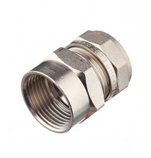 Соединитель прямой VALTEC (VTm.302.N.002606) 26 обж(ц) х 1 ВР(г)