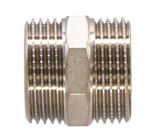 Ниппель CTM 1 1/2 НР(ш) х 1 1/2 НР(ш) латунный (CRNM0112) Ниппель CTM 1 1/2 НР(ш) х 1 1/2 НР(ш) латунный (CRNM0112)