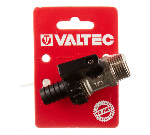 Кран шаровой дренажный Valtec 1/2 НР (ш) х 14,8 мм (VT.430.N.04) Кран шаровой дренажный Valtec 1/2 НР (ш) х 14,8 мм (VT.430.N.04)
