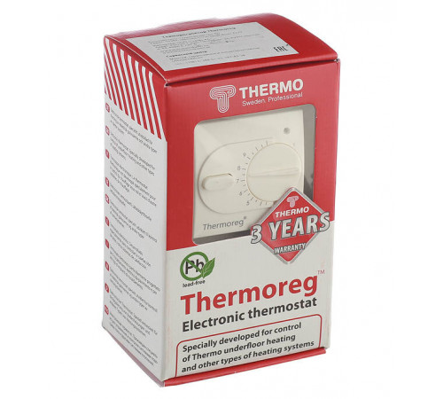 Терморегулятор механический для теплого пола Thermoreg TI-200dis белый Терморегулятор механический для теплого пола Thermoreg TI-200dis белый