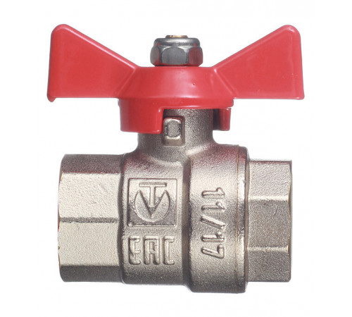 Кран шаровой латунный Valtec Base 1/2 ВР(г) х 1/2 ВР(г) бабочка прямой (VT.217.N.04) Кран шаровой латунный Valtec Base 1/2 ВР(г) х 1/2 ВР(г) бабочка прямой (VT.217.N.04)