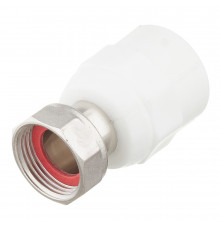 Муфта полипропиленовая Valtec с накидной гайкой 25 мм х 3/4 ВР(г) (VTp.708.0.02505)