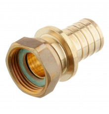 Соединитель прямой Stout 32 мм х 1 ВР(ш) с накидной гайкой латунный (SFA-0019-003210)