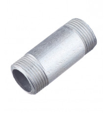 Бочонок 3/4 НР(ш) х 3/4 НР(ш) стальной оцинкованный