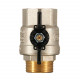 Кран шаровой латунный Stout SVB 1 1/4 ВР(г) х 1 1/4 НР(ш) полнопроходной бабочка прямой (SVB-0004-200032)