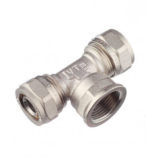 Тройник VALTEC (VTm.332.N.200520) 20 обж(ц) х 3/4 ВР(г) х 20 обж(ц)