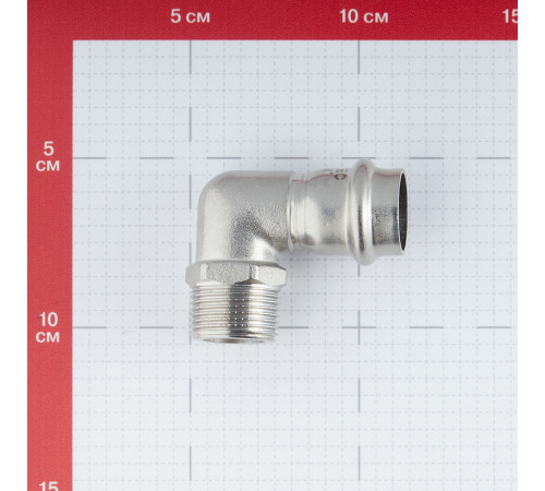 Угол VALTEC (VTi.953.I.002205) 90° 22 мм х 3/4 НР нержавеющая сталь Угол VALTEC (VTi.953.I.002205) 90° 22 мм х 3/4 НР нержавеющая сталь
