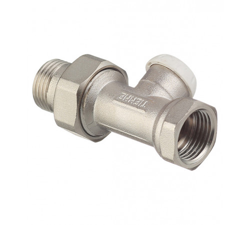 Клапан запорный Tiemme 1/2 НР(ш) х 1/2 ВР(г) для радиатора (3230003)