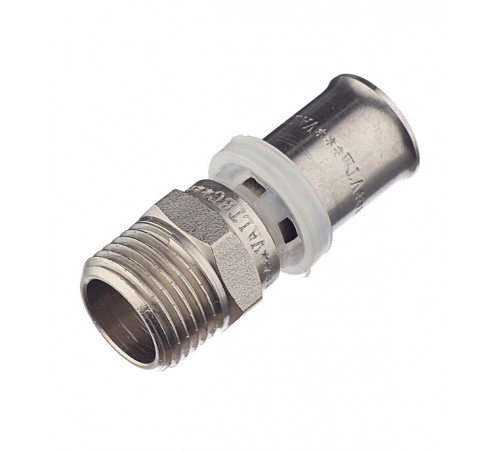 Соединитель прямой VALTEC (VTm.201.N.001604) 16(пресс) х 1/2 НР(ш)