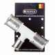 Тройник Henco (10PKW-322032) 32(пресс) х 20(пресс) х 32(пресс) белый PVDF