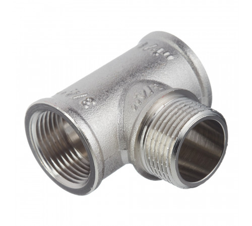 Тройник Valtec 3/4 ВР(г) х 3/4 НР(ш) х 3/4 ВР(г) латунный (VTr.132.N.0005) Тройник Valtec 3/4 ВР(г) х 3/4 НР(ш) х 3/4 ВР(г) латунный (VTr.132.N.0005)