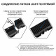 Лоток водоотводный пластиковый 1000х115х95 мм Gidrolica Light с пластиковой решеткой класс А15 (08061)