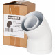 Отвод коаксиальный Rommer d60/100 мм 45° комплект