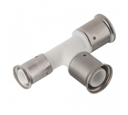 Тройник Henco (11PKW-262620) 26(пресс) х 26(пресс) х 20(пресс) PVDF белый Тройник Henco (11PKW-262620) 26(пресс) х 26(пресс) х 20(пресс) PVDF белый