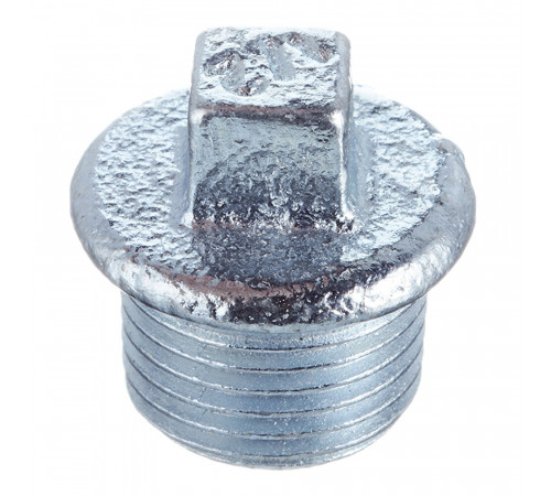 Заглушка Gebo Platinum (290-4V) 1/2 НР(ш) чугунная оцинкованная Заглушка Gebo Platinum (290-4V) 1/2 НР(ш) чугунная оцинкованная