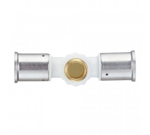 Тройник Henco (14PKW-320532) 32(пресс) х 3/4 НР(ш) х 32(пресс) белый PVDF Тройник Henco (14PKW-320532) 32(пресс) х 3/4 НР(ш) х 32(пресс) белый PVDF