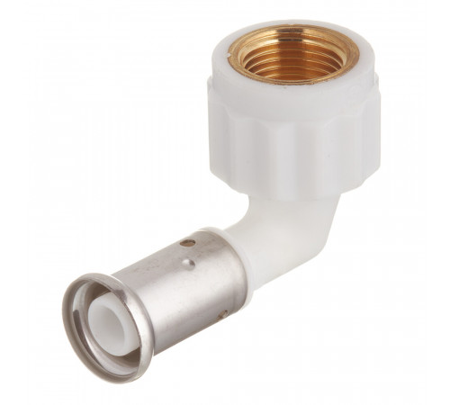 Угол Henco (6PKW-1604) 16(пресс) х 1/2 ВР(г) PVDF белый