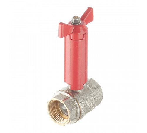 Кран шаровой латунный Valtec 3/4 ВР(г) х 3/4 ВР(г) проходной бабочка с удлиненным штоком прямой (VT.250.N.05) Кран шаровой латунный Valtec 3/4 ВР(г) х 3/4 ВР(г) проходной бабочка с удлиненным штоком прямой (VT.250.N.05)