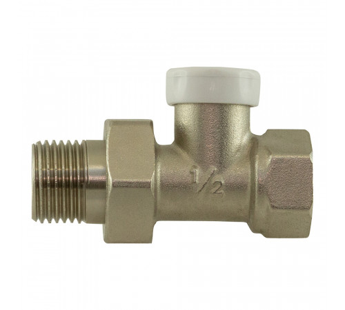 Клапан запорный 1/2 НР(ш) х 1/2 ВР(г) для радиатора (CARSVL12/02010201/98975) Клапан запорный 1/2 НР(ш) х 1/2 ВР(г) для радиатора (CARSVL12/02010201/98975)
