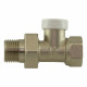 Клапан запорный 1/2 НР(ш) х 1/2 ВР(г) для радиатора (CARSVL12/02010201/98975)