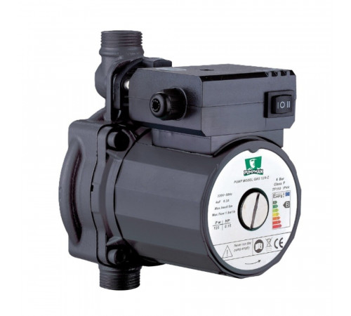 Циркуляционный насос для повышения давления Pumpman DN15 подъем 9 м 180 мм с гайками (GRS12-9-Z) Циркуляционный насос для повышения давления Pumpman DN15 подъем 9 м 180 мм с гайками (GRS12-9-Z)