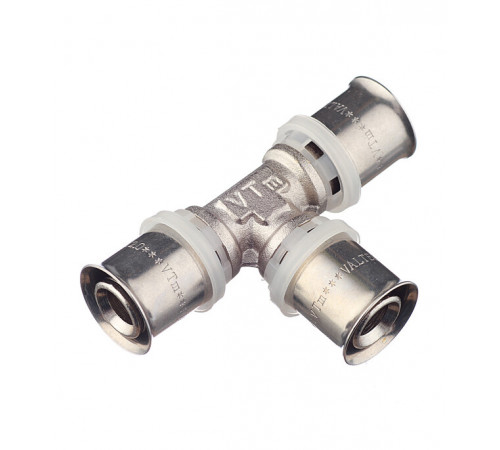 Тройник VALTEC (VTm.231.N.202020) 20(пресс) х 20(пресс) х 20(пресс) Тройник VALTEC (VTm.231.N.202020) 20(пресс) х 20(пресс) х 20(пресс)