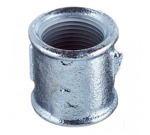 Муфта прямая Gebo Platinum (270-6V) 1 ВР(г) х 1 ВР(г) чугунная оцинкованная Муфта прямая Gebo Platinum (270-6V) 1 ВР(г) х 1 ВР(г) чугунная оцинкованная