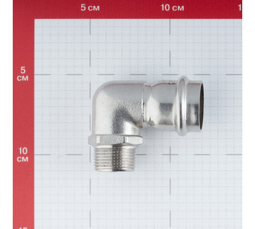 Угол VALTEC (VTi.953.I.002805) 90° 28 мм х 3/4 НР нержавеющая сталь Угол VALTEC (VTi.953.I.002805) 90° 28 мм х 3/4 НР нержавеющая сталь