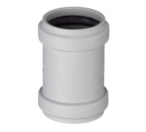 Муфта Pro Aqua Stilte Plus d58 мм пластиковая ремонтная шумопоглощающая для внутренней канализации Муфта Pro Aqua Stilte Plus d58 мм пластиковая ремонтная шумопоглощающая для внутренней канализации