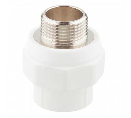Муфта полипропиленовая Valtec 25 мм х 3/4 НР(ш) (VTp.701.0.02505) Муфта полипропиленовая Valtec 25 мм х 3/4 НР(ш) (VTp.701.0.02505)