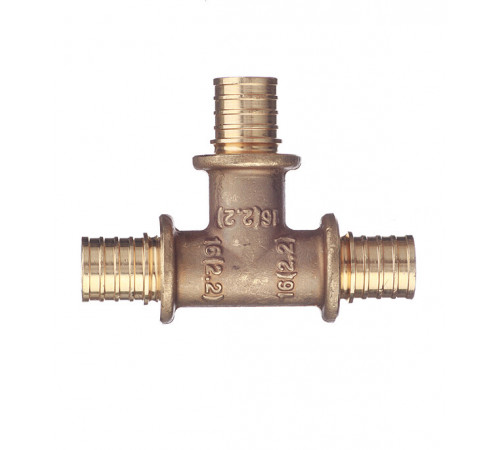 Тройник Stout 16 х 16 х 16 мм латунный (SFA-0013-000016) Тройник Stout 16 х 16 х 16 мм латунный (SFA-0013-000016)