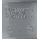 Отвод Ostendorf HTB d50 мм 45° пластиковый для внутренней канализации (112120)