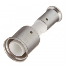 Муфта Henco (16PKW-2616) 26(пресс) х 16(пресс) PVDF белая
