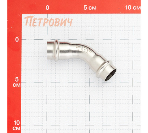 Угол Valtec (VTi.959.I.001818) 45° 18 мм ВВ нержавеющая сталь