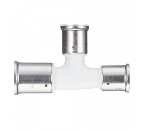 Тройник Henco (11PKW-322626) 32(пресс) х 26(пресс) х 26(пресс) белый PVDF Тройник Henco (11PKW-322626) 32(пресс) х 26(пресс) х 26(пресс) белый PVDF