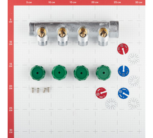 Коллектор Stout 1 ВР(г) х 4 выхода 1/2 НР(ш) х 1 НР(ш) регулирующий (SMB-6850-011204) Коллектор Stout 1 ВР(г) х 4 выхода 1/2 НР(ш) х 1 НР(ш) регулирующий (SMB-6850-011204)