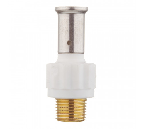 Муфта Henco (17PKW-1604) 16(пресс) х 1/2 НР(ш) PVDF белая Муфта Henco (17PKW-1604) 16(пресс) х 1/2 НР(ш) PVDF белая