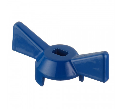 Ручка Valtec 1/2' для крана бабочка синяя (VT.220.B.0) Ручка Valtec 1/2' для крана бабочка синяя (VT.220.B.0)