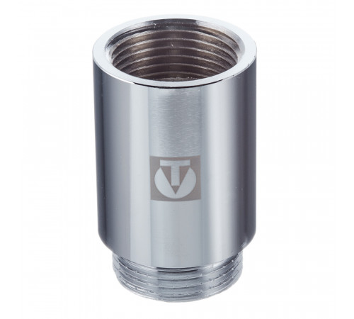 Удлинитель Valtec 50 мм х 1 ВР(г) х 1 НР(ш) хром латунный (VTr.198.C.0650)