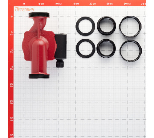 Циркуляционный насос для систем отопления Rommer 32/40 DN32 подъем 4 м 180 мм с гайками (RCP-0002-3241801) Циркуляционный насос для систем отопления Rommer 32/40 DN32 подъем 4 м 180 мм с гайками (RCP-0002-3241801)
